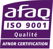 Logo certification qualité ISO 9001